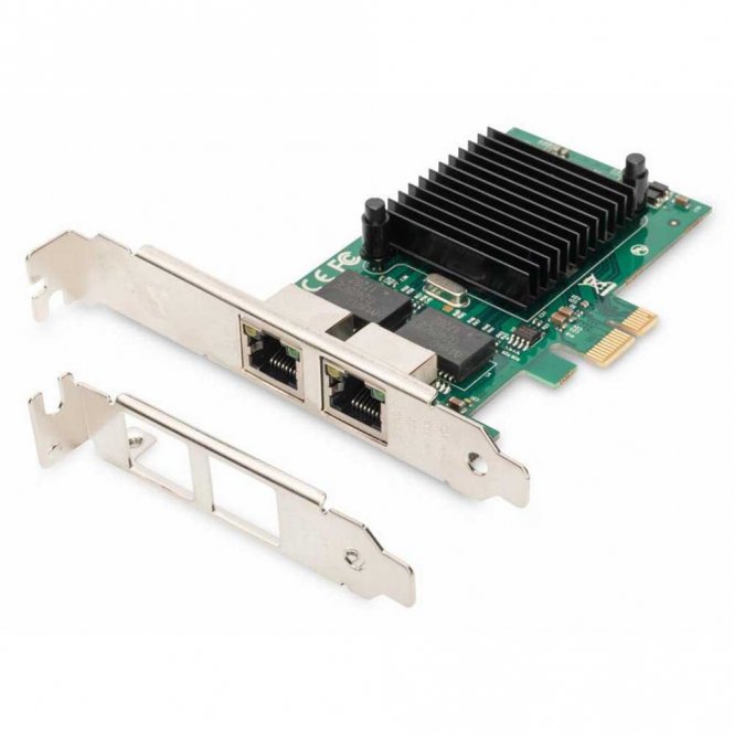 Digitus DN-10132 Carte réseau 10 / 100 / 1000 MBit/s PCI-Express 