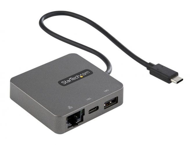StarTech.com Adaptateur mulitport USB-C - Câble intégré de 29 cm - USB 3.1 Gen 2 - 10 Gbps - HDMI et VGA (DKT31CHVL) - Station d'accueil - USB-C - VGA, HDMI - 1GbE - Conformité TAA 
