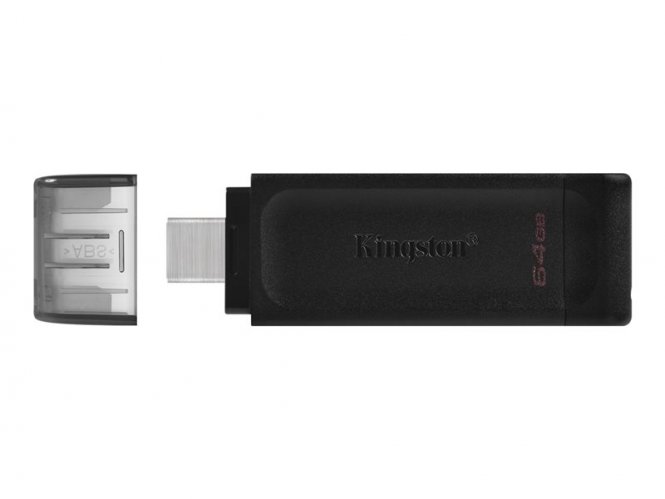 64GB USB-C 3.2 Gen 1 DataTraveler 70 