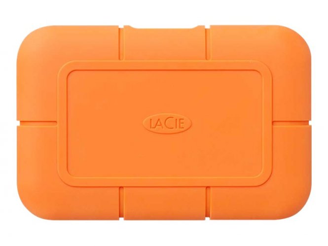 Lacie Rugged SSD USB-C (SSD) - Orange - 4TB SSD - Câble USB-C fourni (2) 