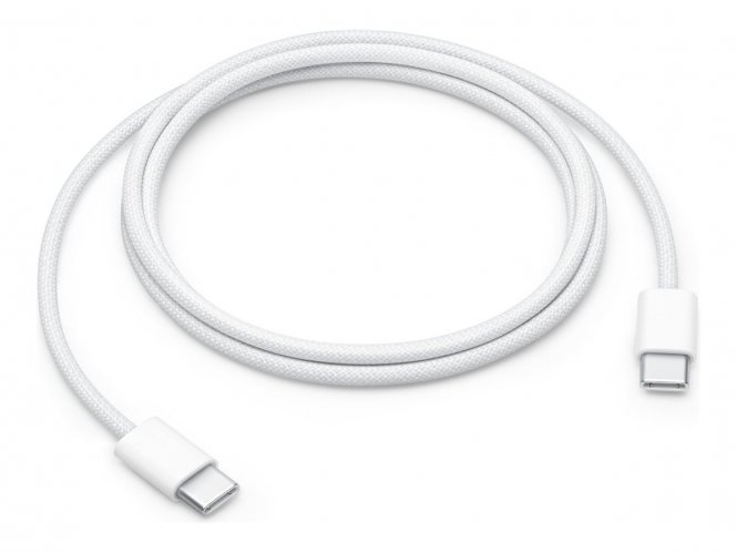 Apple - Câble USB - 24 pin USB-C (M) pour 24 pin USB-C (M) - USB 2.0 - 1 m - USB Power Delivery (60W) 