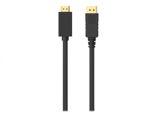 Belkin Câble DisplayPort vers HDMI de 1,8 m,M/M,4k - câble adaptateur - DisplayPort / HDMI - 1.8 m 