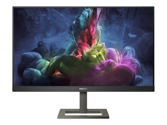 Philips E-line 242E1GAEZ - Écran LED - 24" (24" visualisable) - 1920 x 1080 Full HD (1080p) @ 144 Hz - VA - 350 cd/m² - 3500:1 - 1 ms - HDMI, DisplayPort - haut-parleurs - noir/chrome foncé texturé 