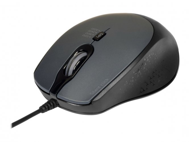 PORT Connect Professional SILENT - souris - USB - noir 