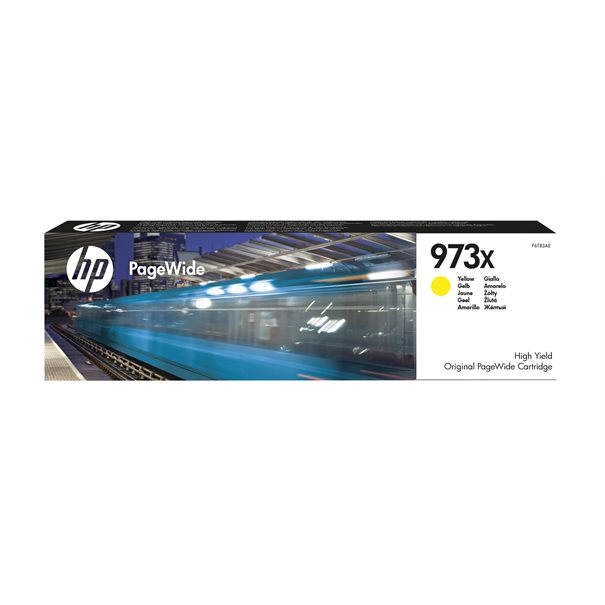 Tinte HP 973x PageWide Yellow 