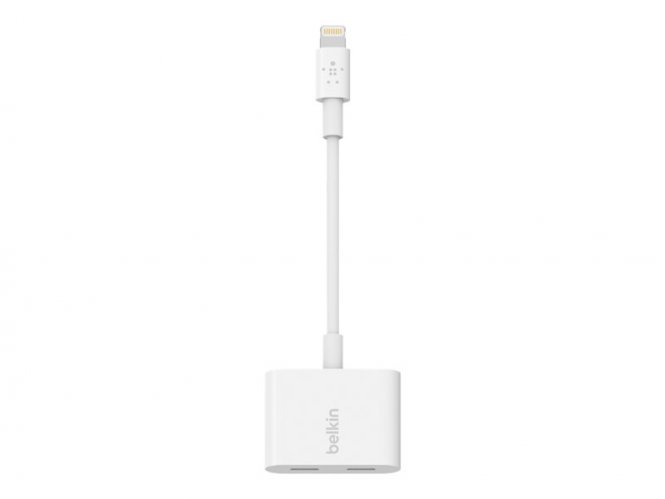 Lightning audio+Charge Rockstar 4" WHT 