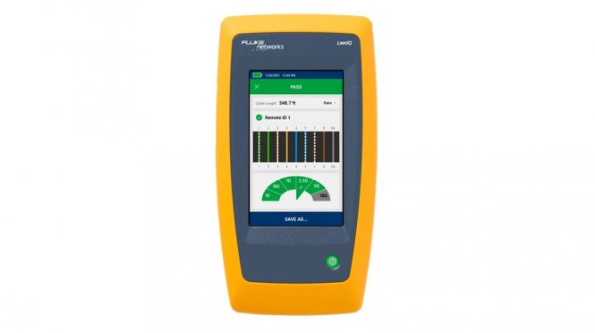 Fluke Networks LinkIQ Cable+Network Tester 