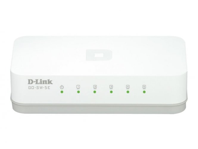 Mini switch 5 Ports 10/100Mbps 