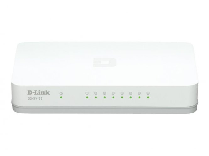 D-Link GO-SW-8G - commutateur - 8 ports - non géré 