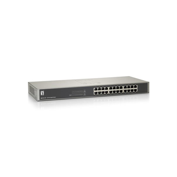 LevelOne Switch 19" 24x GBit Unmanaged 