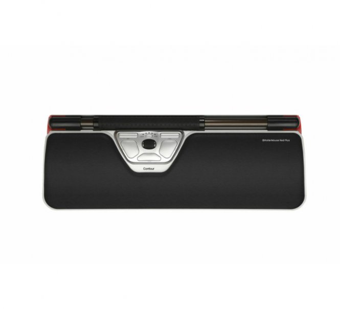 CONTOUR DESIGN Souris centrée RollerMouse Red Plus sans fil 