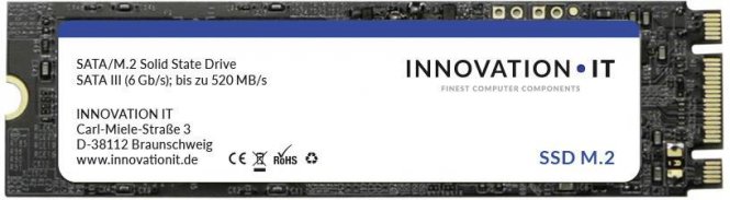 InnovationIT SSD M.2 (2280)  256GB SATA3 Bulk 