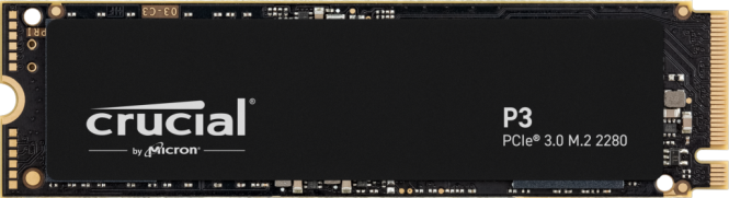 Crucial P3 4TB PCIe M.2 SSD 