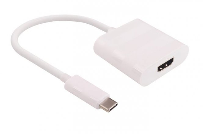 MicroConnect Adapter USB3.1 C - HDMI, Black 