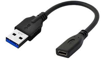 MicroConnect USB 3.0 A - USB 3.1 F, 0.2m, M-F 