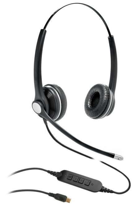 eSTUFF Casque de bureau USB-C G4045 