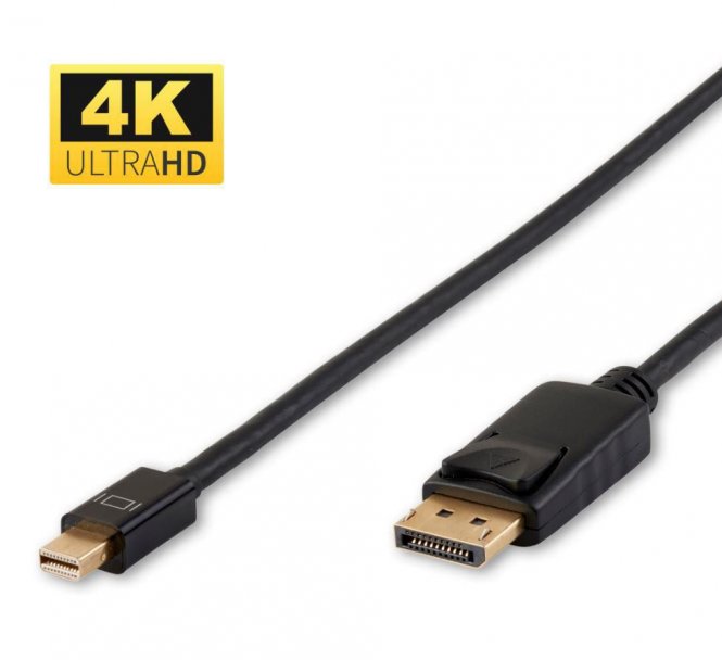 MicroConnect Mini DP - Displayport 1m M-M / DP-MMG-100MB 