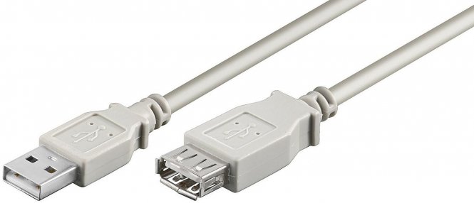 MicroConnect Câble d'extension USB 2.0, 5 m