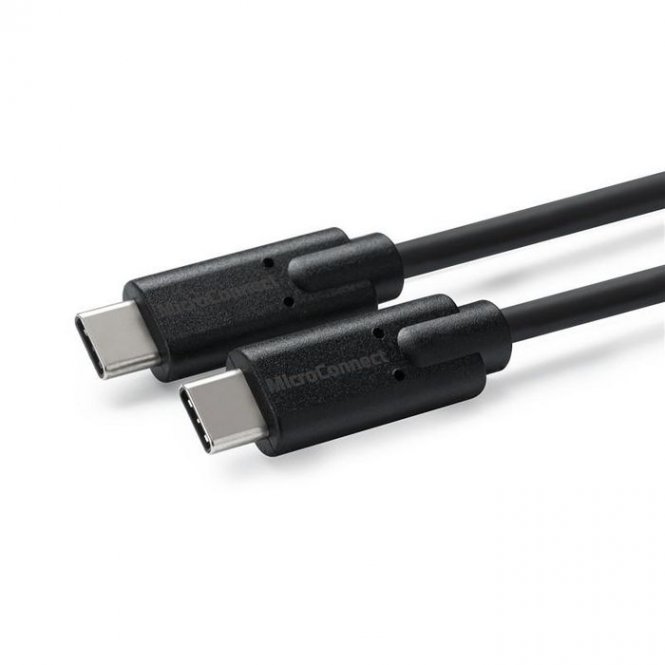 MicroConnect USB 3.2 Gen 2, USB C - USB C, M/M, 1 m 