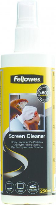Fellowes Spray nettoyant pour écrans d'ordinateur, pc portables, smartphones, tablettes, 250ml, 9971806 