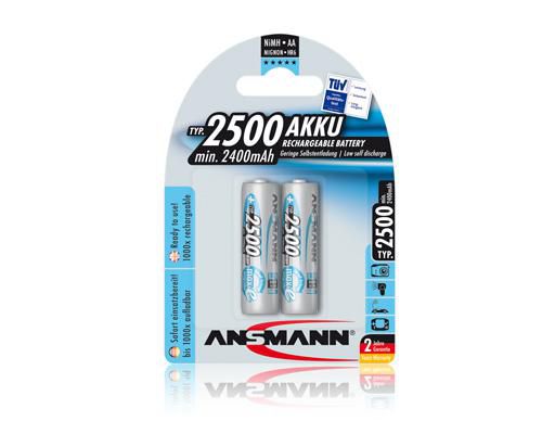 ANSMANN 1.2V NiMH rechargeable battery, maxE plus 
