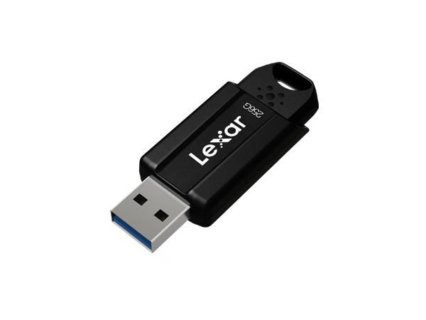 Lexar 256 Gb, USB 3.1, 150MB/s read, 60MB/s write, 20.6 x 56.5 x 10.5 mm, Black