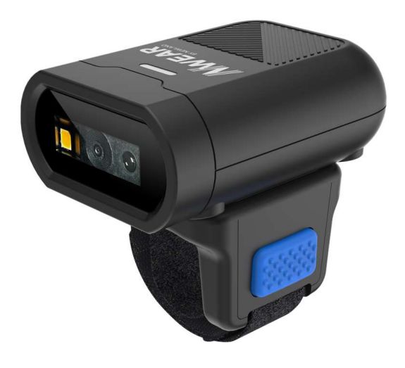 Newland Bluetooth ring scanner, 1D/2D, CMOS, 640 x 480, USB-A to magnetic connector cable, Li-ion, 4.35V, 670mAh, 48 g 