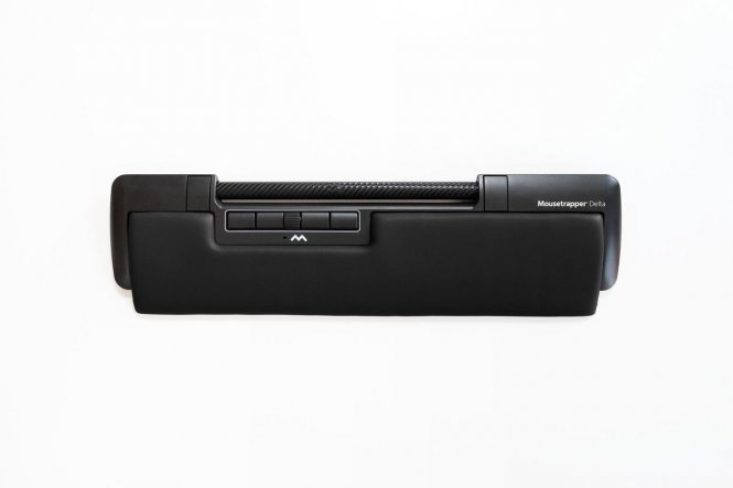 Mousetrapper Delta Extended, Colour: Black, Control bar: 255 mm w. click & scroll, Interface: USB-A