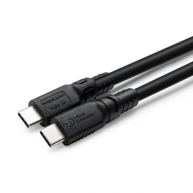MicroConnect ColorFlex USB-C cable 100W 20Gbps Halogenfree (LSZH), USB 3.2 Gen 2x2, 2m