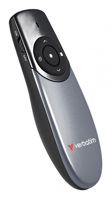 Verbatim Focus Wireless Presenter with Red Laser Pointer Precision and Style – Focus on What Matters