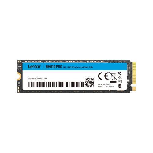Lexar 1TB, M.2 2280, PCIe Gen3x4, NVMe 1.4, Read 3300MB/s, Write 2600MB/s 