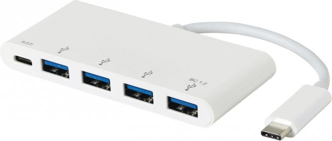 eSTUFF USB-C to USB 3.0 x 4 Charging hub 