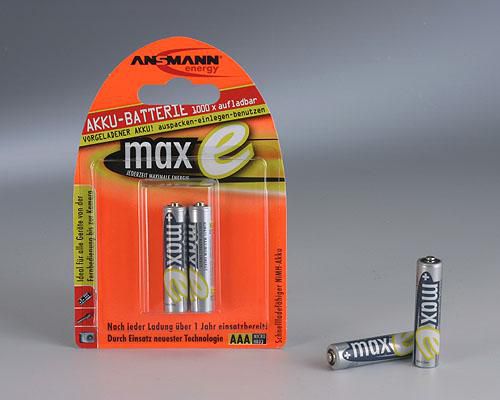 ANSMANN 1.2V rechargeable battery NiMH / maxE 