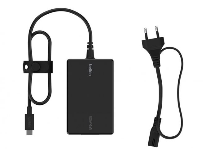 Belkin Connect USB-C Core adaptateur secteur - technologie GaN - 24 pin USB-C - 100 Watt 