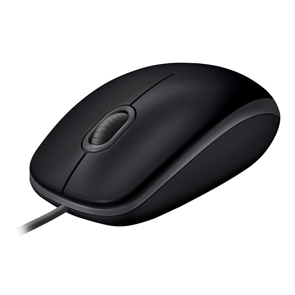 Logitech Mouse B110 SILENT Black 