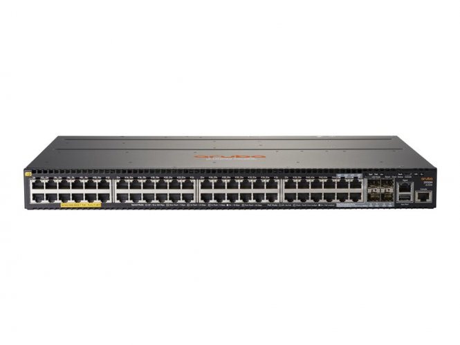 HP Switch 2930M-48G 48xGBit/4xSFP PoE+ JL322A Kein Netzteil im Lieferumfang! 2 Slots, min. 1 NT! 