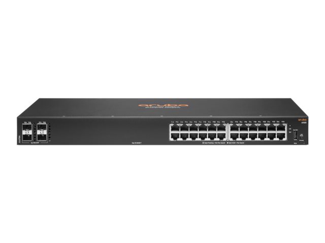 HPE Aruba Switch CX 6100 24G 4SFP+ 24xGBit/4xSFP+ JL678A 