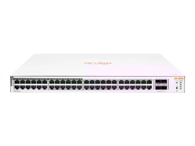 HPE Aruba Switch 1830 48G 4SFP 48xGBit/4xSFP (24xPoE/370W) JL815A 