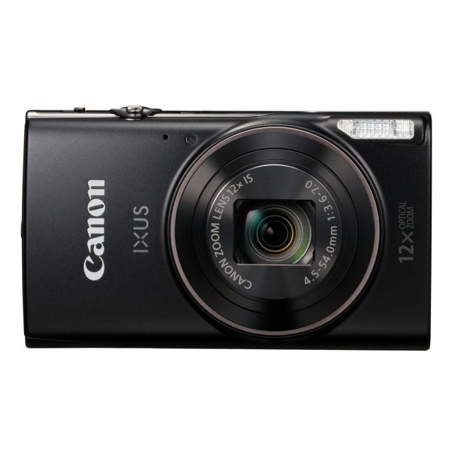 Canon IXUS 285 HS Noir Appareil photo 20 MP - Zoom optique ultra grand angle 12x - Vidéo Full HD - Wi-Fi - NFC 