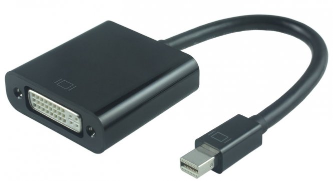 MicroConnect Mini DisplayPort to DVI Video 