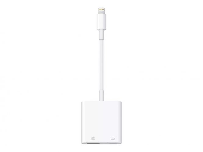 Apple Lightning to USB 3 Camera Adapter - Adaptateur Lightning - Lightning mâle pour USB, Lightning femelle 