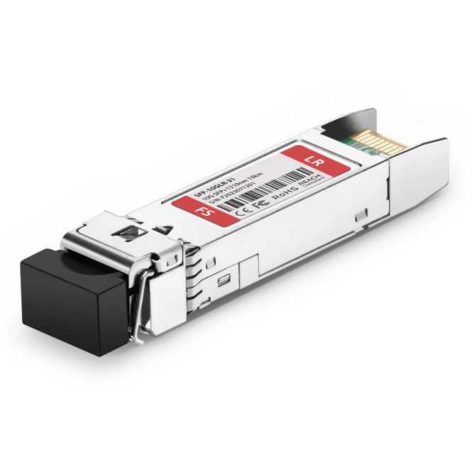 Module Émetteur-récepteur Optique Compatible Cisco SFP-10G-LR 10GBASE-LR SFP+ 1310nm 10km DOM Duplex LC/UPC SMF 