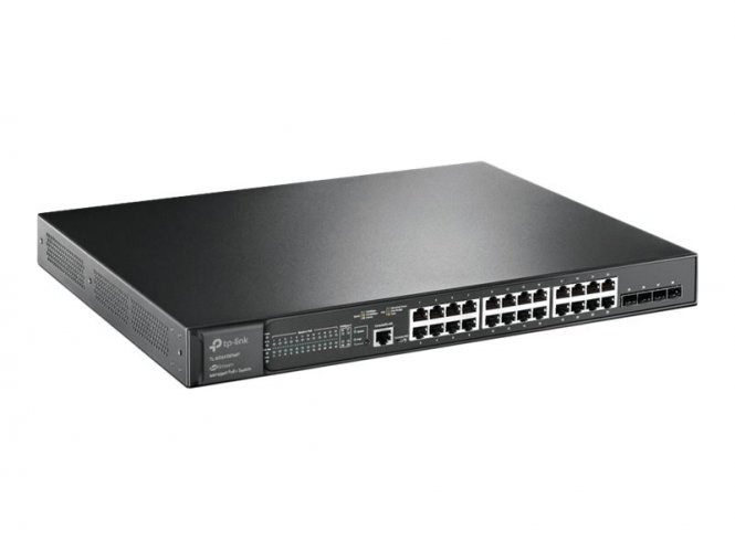 TP-LINK Switch SG3428XMP 24xGBit/4xSFP+ PoE+ (384W) Managed 