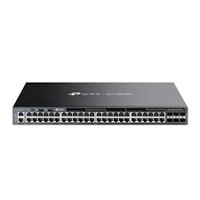 TP-LINK Switch SG6654X 48xGBit /6x10Gbit SFP+ Managed Layer 3 +++ Rack Mountable, Omada SDN, 4 Fans, Layer 3, no PoE 