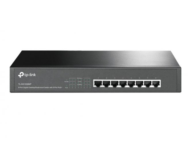 TP-LINK Switch TL-SG1008MP 8xGBit Unmanaged (8x PoE / 126W) 