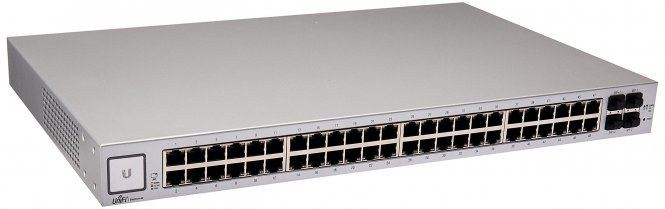 Ubiquiti Switch UniFi 48xRJ45 GBit/2xSFP/2xSFP+ Managed 19" Rack-Mountable 