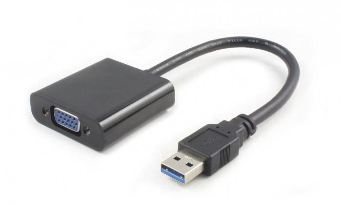 MicroConnect Adapter USB 3.0 - VGA, M/F 