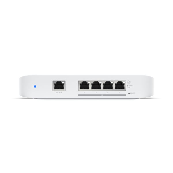 Ubiquiti Switch UniFi 4xRJ45 10GBit / 1xRJ45 1GBit PoE+ Input 