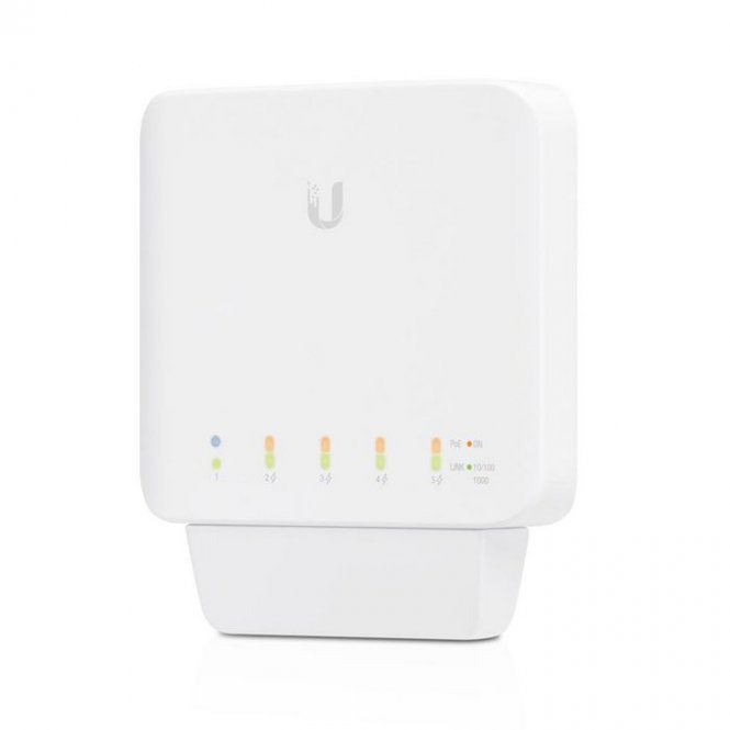 Ubiquiti Switch UniFi 5xRJ45 GBit PoE Indoor/Outdoor Without PoE adapter / Without power supply 