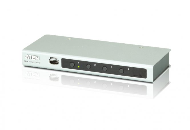 Aten 10.2 Gb/s, 340 MHz, 4x HDMI, HDCP, RS-232, 200x82.5x25 mm 